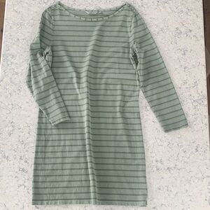 Vineyard Vines Green Striped Dress